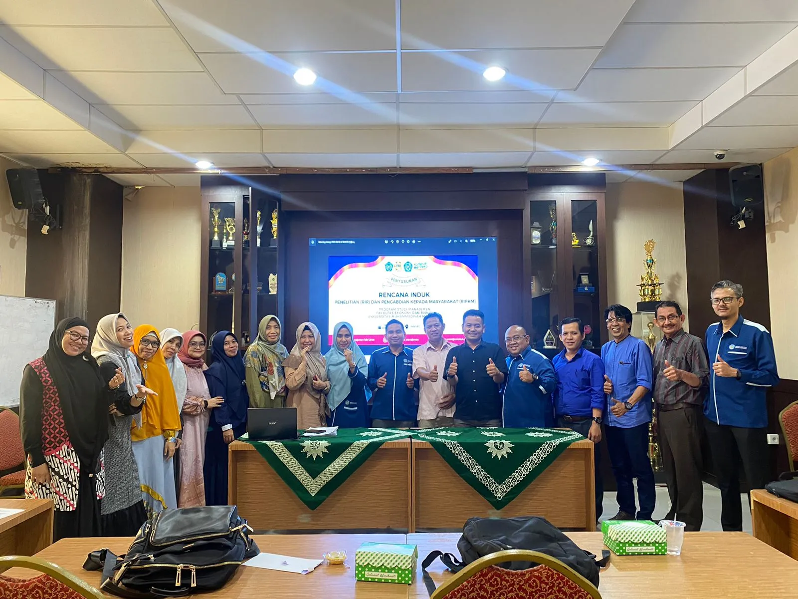 Matangkan Arah Penelitian dan Pengabdian Masyarakat, Prodi Manajemen Unismuh Gelar Penyusunan Rencana Induk